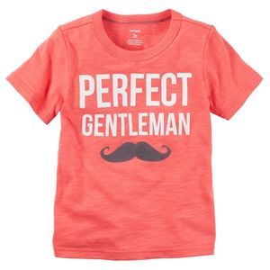 Carter’s Boys, 9 months, Perfect Gentleman Tshirt